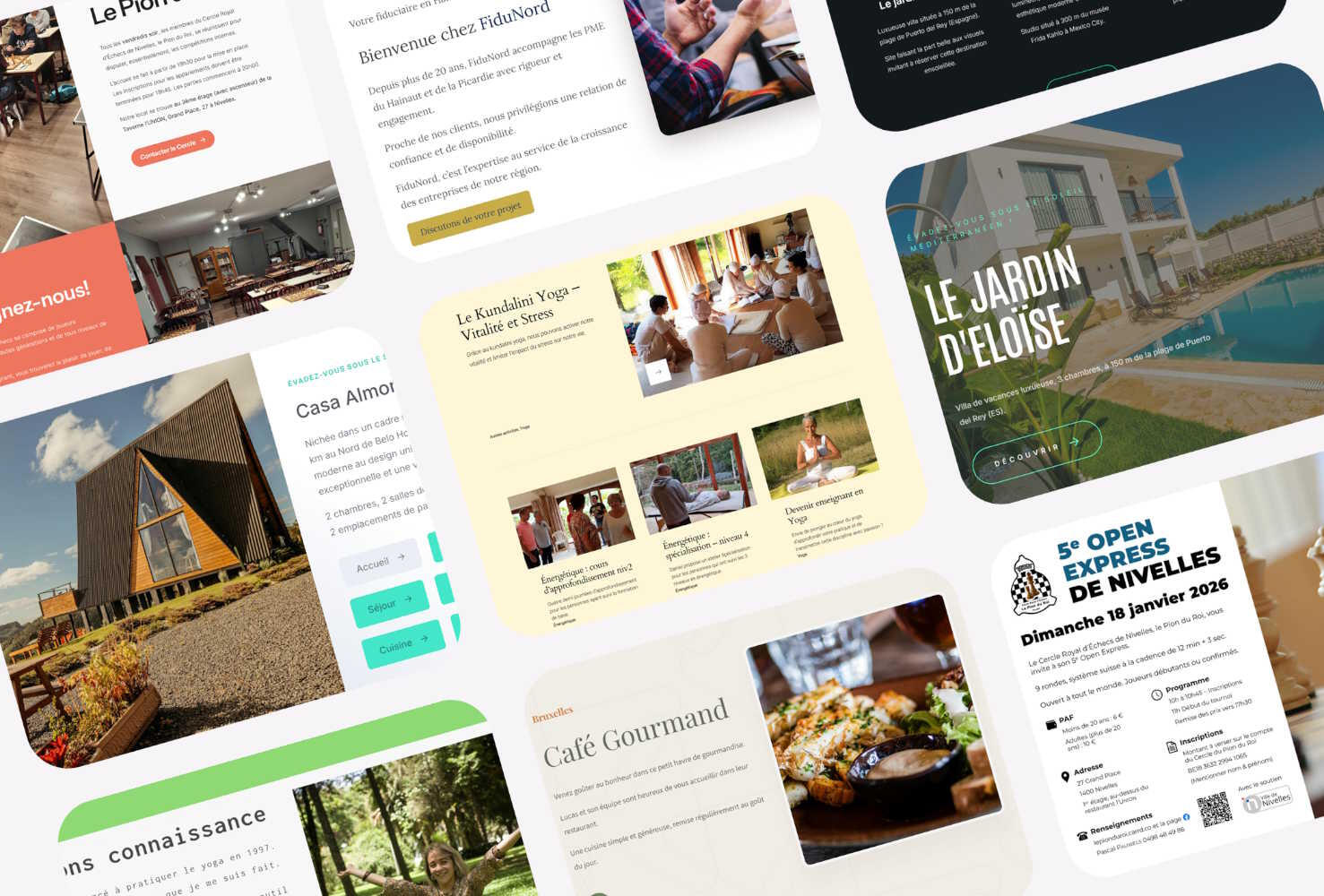 Portfolio de l'agence de webdesign KiwiChic